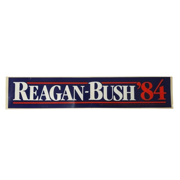 President Reagan Bringing America Back 1984 Presidential Campaign Sticker Lot - Picture 7 of 9